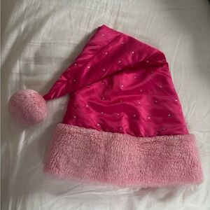 SOLD Victoria's Secret Pink Santa Hat